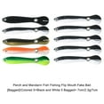 thumbnail image 4 of fastboy Bionic Bait Artificial Lures Fishing Tackle River Multipurpose Bright Color Professional Compact Size Swim Baits Black/Colorful 7cm, 4 of 6