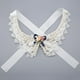 thumbnail image 4 of Collar de perlas para perros, pajarita con perlas, collar para perros, collar de boda para perra, cuello para perros, fiesta de bodas, gorros para mascotas, trajes, accesorios, 4 of 7