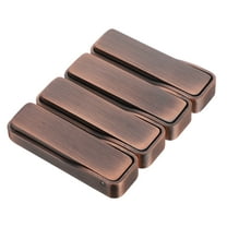 LIFKOME 4pcs Folding Hideaway Coat Hooks Heavy Duty Wall Folding Clothes Hanger Invisible Wall Mounted Coat Hangers Space-Saving Metal Hooks