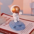 thumbnail image 4 of Soporte para teléfono, Accesorios de escritorio, figuritas de astronauta de resina, decoración del hogar decorativa, 4 of 6