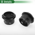 thumbnail image 6 of M63x1.5 Cable Glands 54.5mm / 2.15" Bellows Quick Connector Straight PA6 Nylon Black 2 Pcs, 6 of 7
