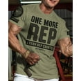thumbnail image 4 of Gymish One More Rep Workout T-Shirt for Men – Funny Gym Shirt, Men's Athletic Tee, Lifting T-Shirt, Workout Clothes for Men, Fitness Training Apparel, 4 of 5