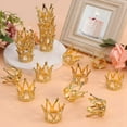 thumbnail image 3 of 10 piezas o adorno para tarta, pequeña corona de diamantes de imitación para arreglos florales, decoración de cumpleaños, bodas y fiestas, 3 of 5