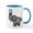 White/Blue Inside, variant on CafePress - Elephant Volleyball - 11 oz Ceramic Mug - Novelty Coffee Tea Cup
