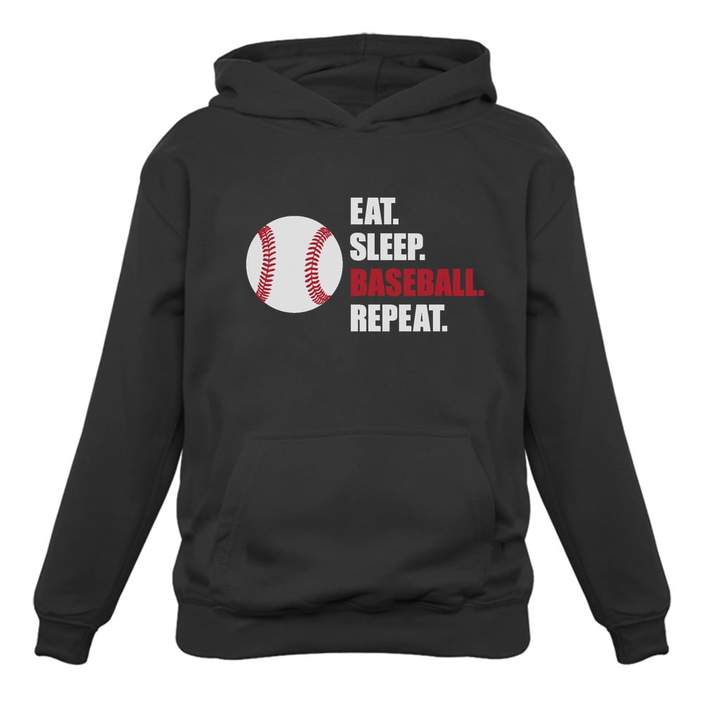 Tstars Eat Sleep Baseball Repeat Hoodie Gift For Baseball Fans tstars-eat-sleep-baseball-repeat-hoodie-gift-for-baseball-fans