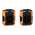 thumbnail image 1 of Ventilador Con Clip para La Cintura Banco Linterna El Cuerpo Cuello (Vitalidad) Naranja, 1 of 3