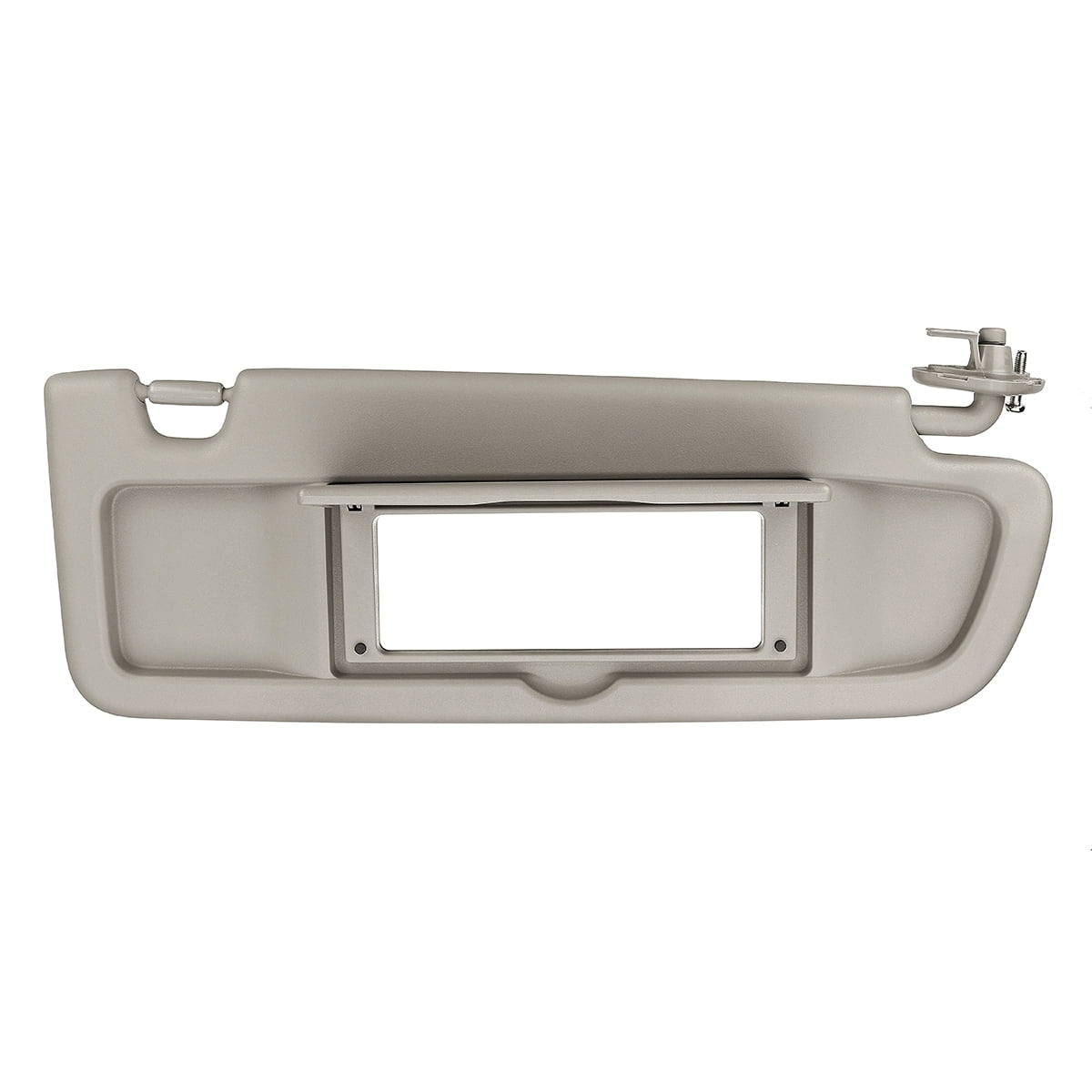 Atlas Gray, 2006-2008 ustar Sun Visor Left Driver Side Fit for Honda Civic 2006 2007 2008 Without Vanity Light Replacement Part #83280-SNA-A01ZA