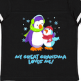 thumbnail image 4 of Inktastic My Great Grandma Loves Me Cute Penguins Boys or Girls Toddler T-Shirt, 4 of 5