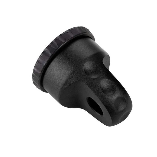 Scienceny Cabrestante Gancho Cuerda Ganchos de remolque Conector Aleación de aluminio Capacidad de carga de 22,000 lb Accesorios universales Vehículos, repuestos y accesorios Mis Negro