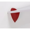 thumbnail image 3 of Wallscapes HSJKIT724RD 24 in. Jazzy Shelf, White & Red, 3 of 5