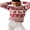 White B, variant on Women's Christmas Ugly Knit Sweaters Long Sleeve Elk Snowflake Print Loose Sweater Pullover Tops Warm Holiday Knitwear