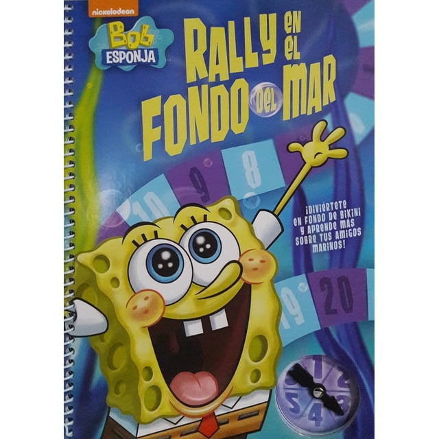 Libro BOB ESPONJA MEGA/NICKELODEON Rally EN EL Fondo DEL Mar STEPHEN HILLENBURG