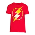 thumbnail image 5 of DC Comics Men's The Flash Film Logo Graphic Shirt, Size S-3XL, 5 of 5