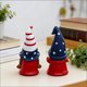 thumbnail image 5 of 2pc Patriotic Gnome Figurines Set Statues For Independence Day Tabletop Display Patriotic Party Supplies Red White Blue Star And Stripe Themed Gnome Ornaments, 5 of 8