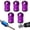 Deep Violet, variant on Borikise Magnetizer & Demagnetizer Tool Set, Instant Magic Bit Lock, Perfect for Power Drills and Furniture Assembly