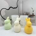 thumbnail image 4 of ERK Easter Decor Easter Floppy Ear Bunny Rabbit DIY Silicone For Resin Epoxy And Chocolate Candy Making, 4 of 4