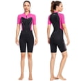 thumbnail image 4 of Trajes De Neopreno DIVE SAIL Mujeres Trajes de neopreno Trajes de baño Mangas cortas Scuba Snorkel Trajes de cuerpo Sywqhk Para Estrenar, 4 of 9