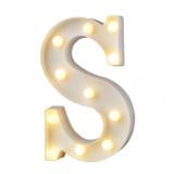 

GadgetVLot Led Vintage Alphabet Light Wedding Party Bedroom Decor Night Light