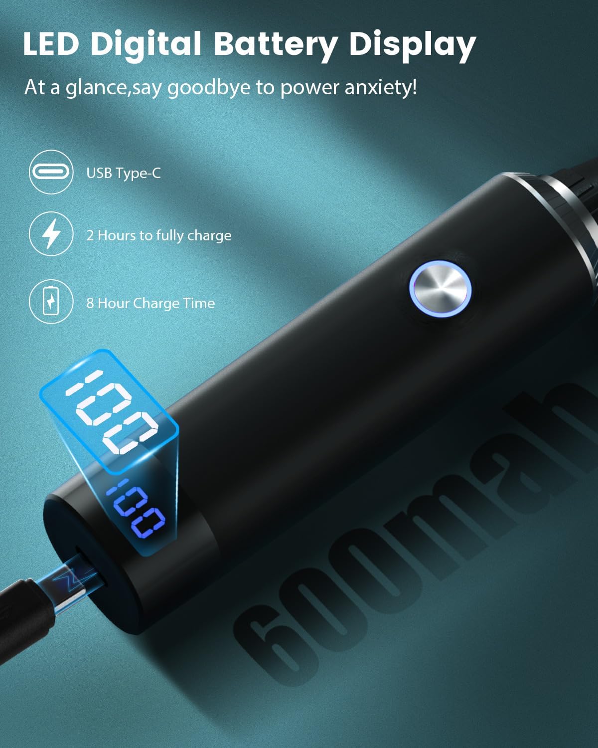 Hoeylife 3-in-1 Nose and Ear Hair Trimmer for Men photo 5