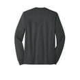 thumbnail image 4 of District Perfect Tri Long Sleeve Tee Dm132 - Black Frost - 2XL, 4 of 4