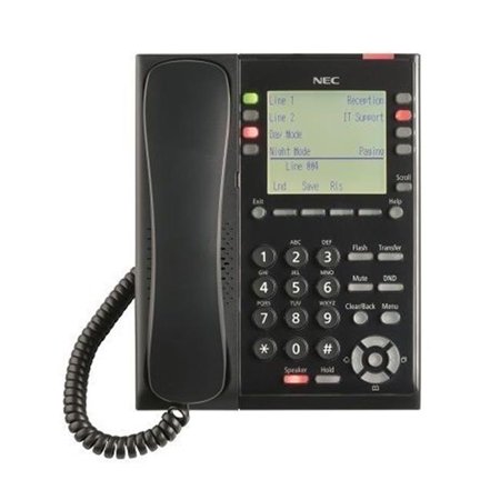 NEC NEC-BE117453 IP Self Labeling Telephone, Black | Walmart Canada