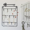 thumbnail image 6 of DIY Hanging Jewelry Organizer 3 Layer Metal Wall Mounted Holder Jewelry Display Rack with 10 Hanging S-Hooks for Earrings Necklaces Bracelets and Rings Jewelry Holder Stand DIY, 6 of 7