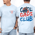 thumbnail image 4 of Cool Dads Club Shirt Funny Dad Skeleton Graphic Tee, Cool Dad T-Shirt, Fathers Day Gift for Dad Husband, Front and Back Print, Soft Cotton Unisex Shirt, 4 of 6
