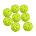 thumbnail image 1 of 72 mm verde Microsoft práctica béisbol 26 hoyos bola Weifu piso bola 12 piezas (q) LingWen 8390606996336, 1 of 1
