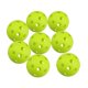 thumbnail image 1 of 72 mm verde Microsoft práctica béisbol 26 hoyos bola Weifu piso bola 12 piezas (q) LingWen 8390606996336, 1 of 1