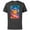 Charcoal, variant on Marvel Studios Loki Season 2 TVA Miss Minutes Two Worlds - Short Sleeve Cotton T-Shirt for Adults - Customized-Natural