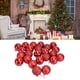 thumbnail image 4 of Bola de árbol de Navidad ANGGREK 24 piezas Material plástico Adorno Decoración brillante 6 cm, 4 of 8