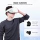 thumbnail image 2 of (Negro) Correa para la cabeza para auriculares Oculus Quest 2 Reemplazo de diadema para Oculus Quest 2 Elite Correa Reduce la presión de la cabeza Cómodo tacto Oculus/Meta Quest 2 Accesorios, 2 of 5