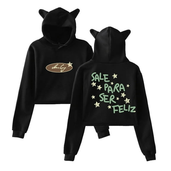 Ivan Cornejo 2025 World Tour Merch Hoodie Cat Ear Fashion Street Trend Women's Short Hoodie Sportswear