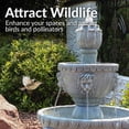 thumbnail image 6 of Sunnydaze Lion Head Traditional Resin 3-Tier Outdoor Water Fountain, 6 of 12
