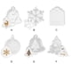 thumbnail image 3 of Toystoory Molde de silicona Estilo navideño Aromaterapia Die Hecho a mano Manual Molde de cera de yeso Suministros de tienda Copo de nieve 4 Type1 NO1, 3 of 6