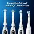 thumbnail image 5 of (2 pack) Oral-B iO Gentle Care Replacement Brush Heads, White, 2 Count, Adults and Children 3+, 5 of 6