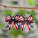 thumbnail image 1 of Pendientes del Día de la Independencia con Estrella Acrílica Brillante, Rojo, Blanco y Azul, 1 of 4
