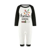 Liacowi Christmas Family Matching Pajamas Set, Colorful Light Tops with Pants