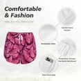 thumbnail image 4 of Balery Butterfly Pantalones cortos deportivos para mujer con forro y dos bolsillos, elásticos, para entrenamiento, gimnasio, yoga-XX-Large, 4 of 7