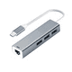 thumbnail image 1 of "Adaptador USB C a Ethernet RJ45 LAN Plug & Play para Macbook Pro Lab.G, Gris ", 1 of 5