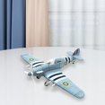 thumbnail image 6 of 1:48 Fighter Building Kits Ornament Table Decoration Boy Toys Aircraft Model blue, 6 of 8