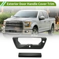 thumbnail image 2 of Cubierta de manija de puerta exterior única para Ford F150 2015-2020, ABS negro, 1 juego, 2 of 7
