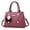 Watermelon Red, variant on Womens Bag Elegant Casual Fashion Leather Messenger Large Capacity Handbag