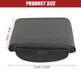 thumbnail image 3 of Unique Bargains Universal Car Armrest Cover Anti-slip Heighten Protective Cover Gray with Side Pockets, 3 of 6