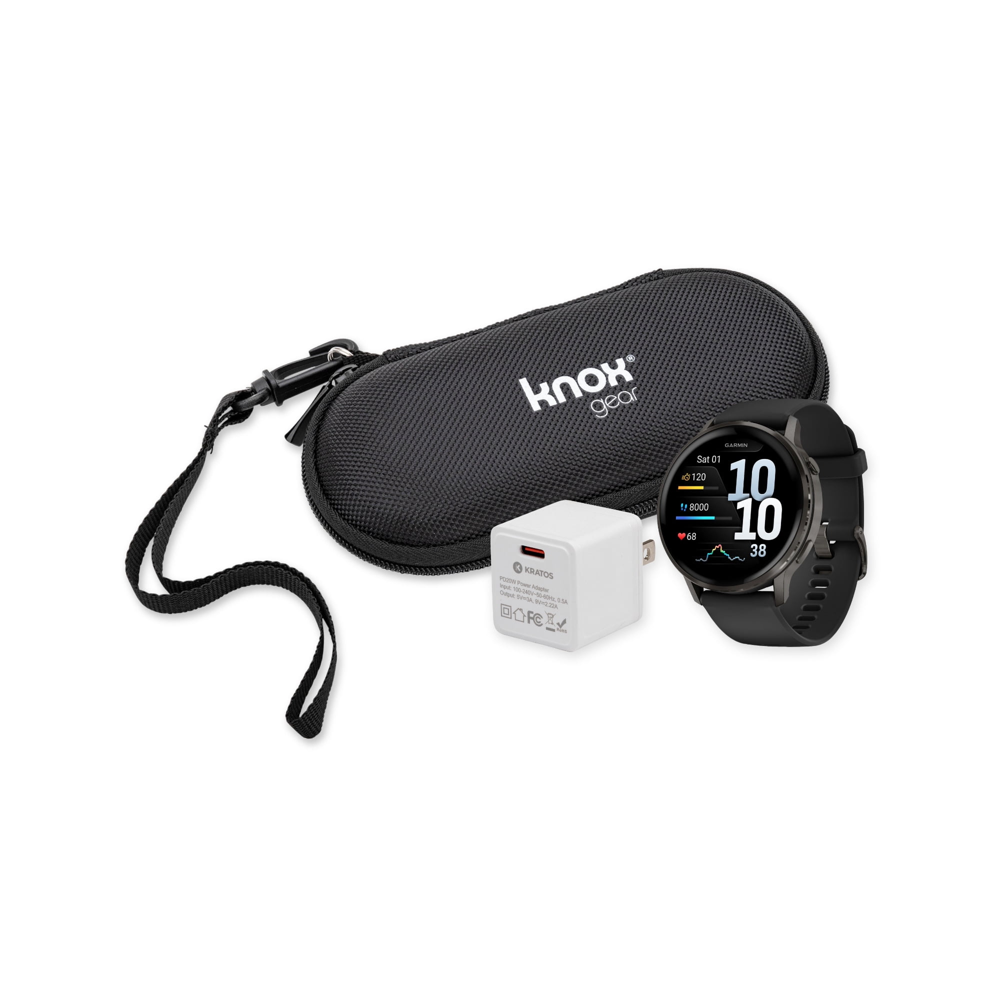 Garmin Instinct Crossover AMOLED - Tactical Edition, Rugged Hybrid