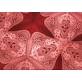 thumbnail image 1 of Ahgly Company Machine Washable Indoor Rectangle Transitional Red Area Rugs, 7' x 10', 1 of 7