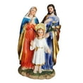 thumbnail image 4 of Escultura religiosa Estatua de María José Jesús Figuras Sagrada Familia con Niño Estatuilla para mesa de vacaciones, 4 of 9