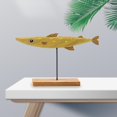 thumbnail image 4 of Abbracc Modern Ornament Standing Decorations Wooden Craft Decorations Nice for Yellow, 4 of 8