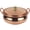 18cm, variant on Extra Thick Copper Hot Pot Handmade Pot Non Cooking Pots Pure Copper Soup Pots with Lid and Handle Stew Pan Shabu Shabu for Family Friends