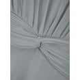 thumbnail image 7 of renvena Kids Princess Wedding Pageant Party Flower Girls Dress Knotted Waist Chiffon Ball Gown, 7 of 7